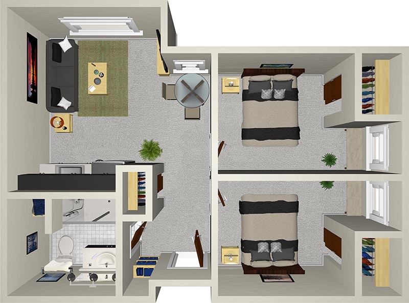 Two Bedroom
